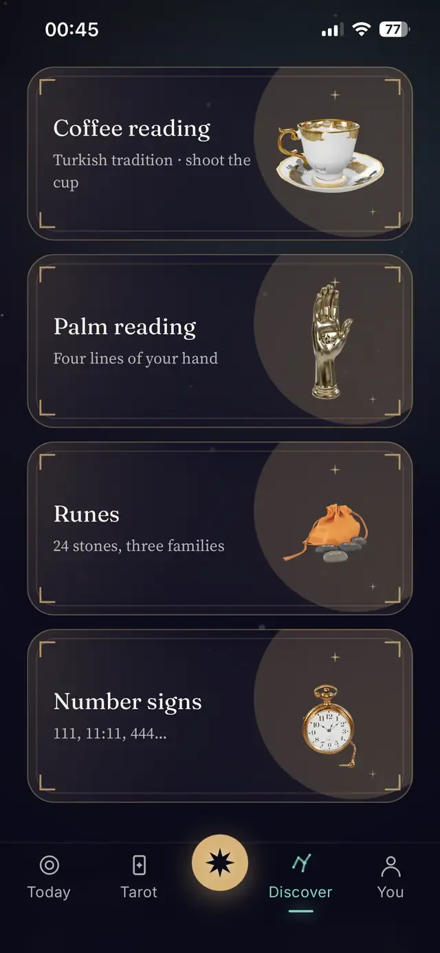 Celestine app screen 6