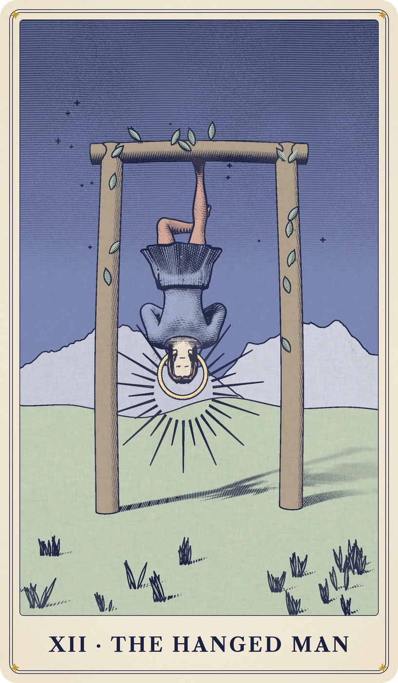 The Hanged Man, The Atlas Deck