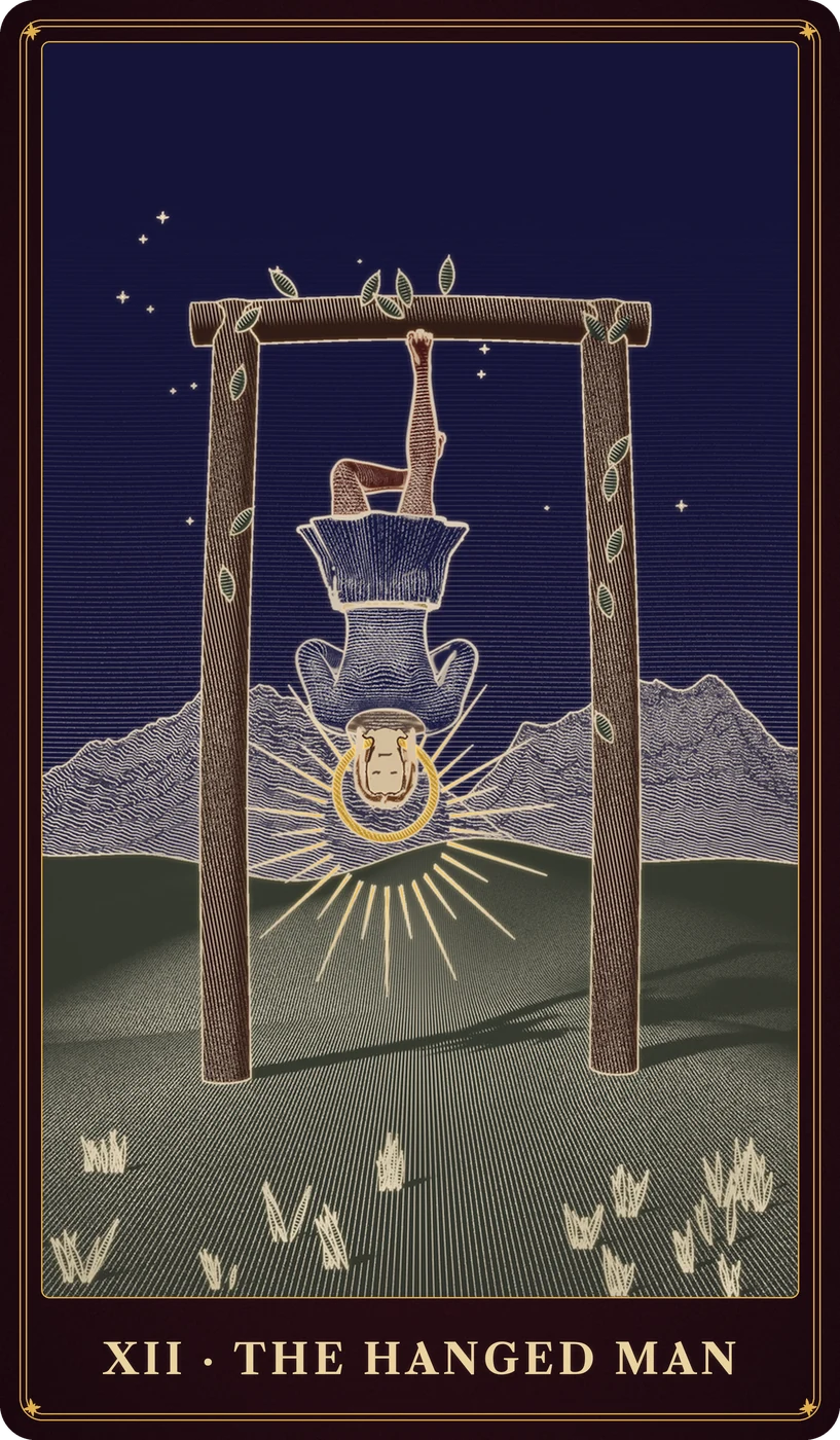 The Hanged Man, The Atlas Deck
