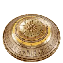 Brass astrolabe