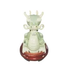 Jade Dragon figurine