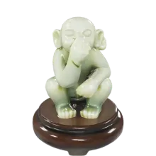 Jade Monkey figurine