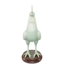 Jade Rooster figurine