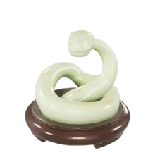 Jade Snake figurine